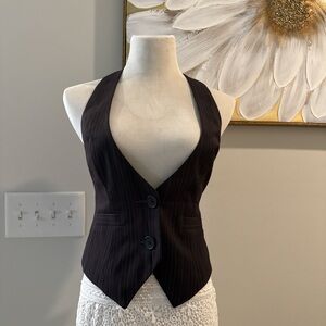 Express Design Studio Brown Vest